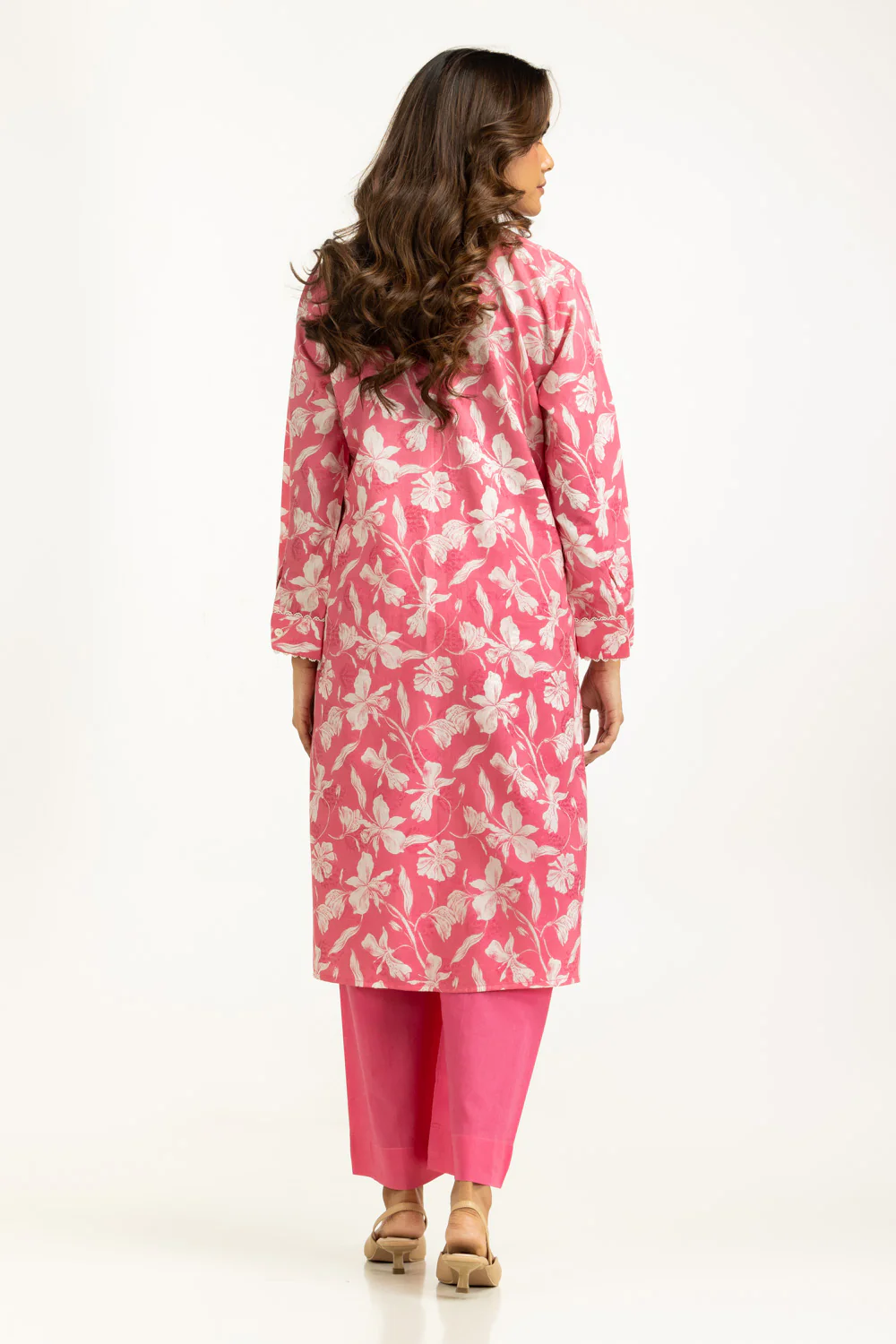 Viscose Jacquard Printed Co-Ord Set - Image 6