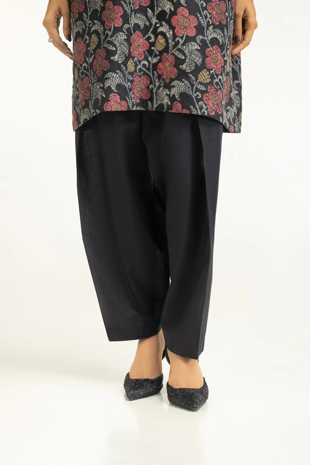 Viscose Jacquard Printed Co-Ord Set - Image 6