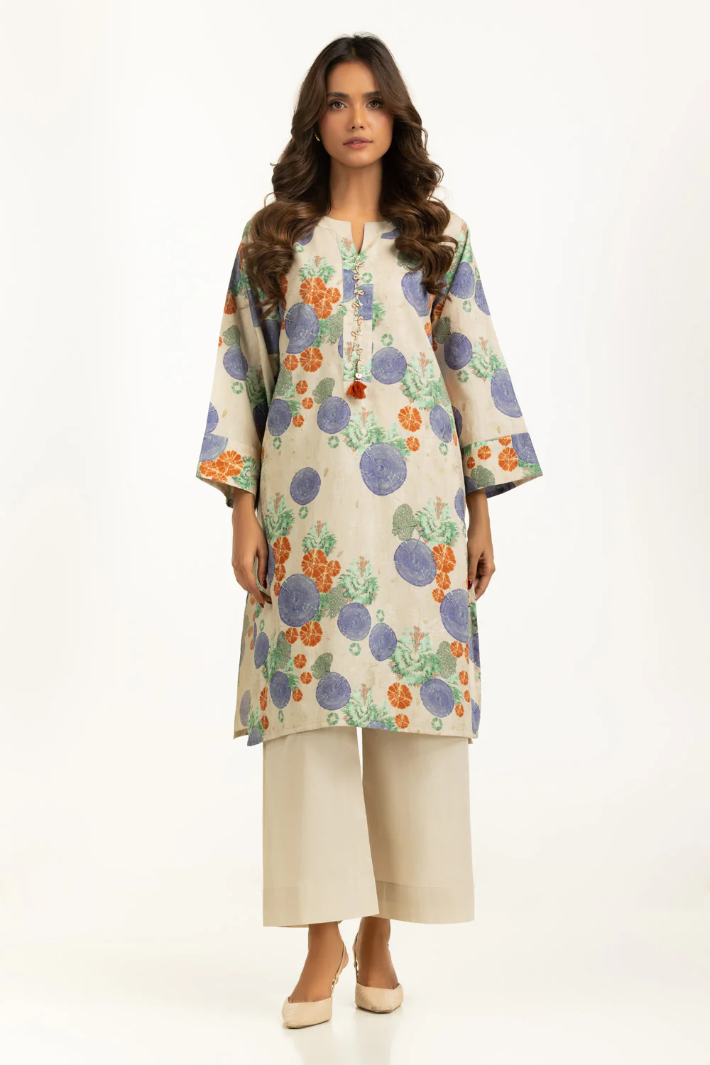 Viscose Jacquard Printed Co-Ord Set
