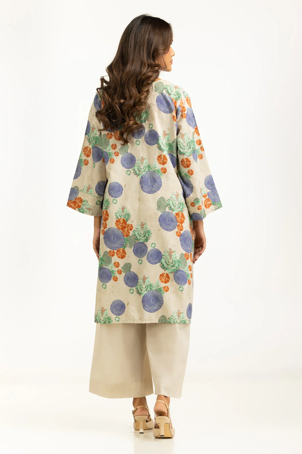 Viscose Jacquard Printed Co-Ord Set - Image 5