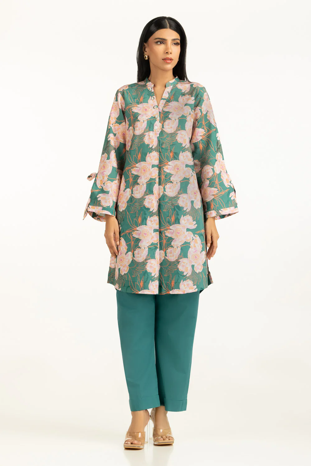 Viscose Jacquard Printed Co-Ord Set