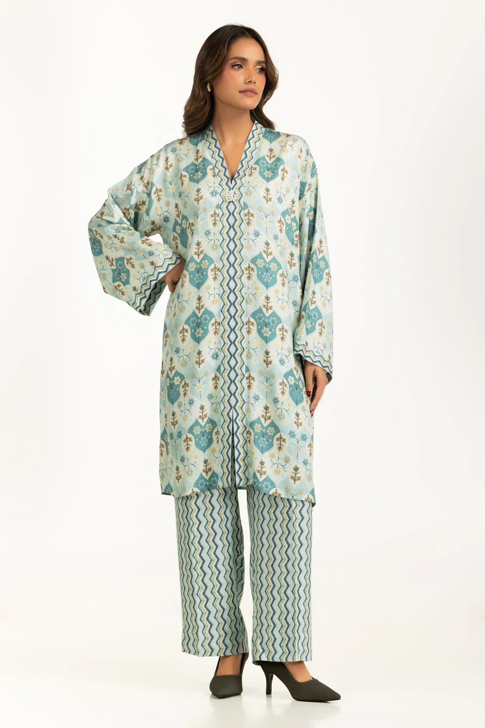 Viscose Printed Co-Ord Set - Image 3