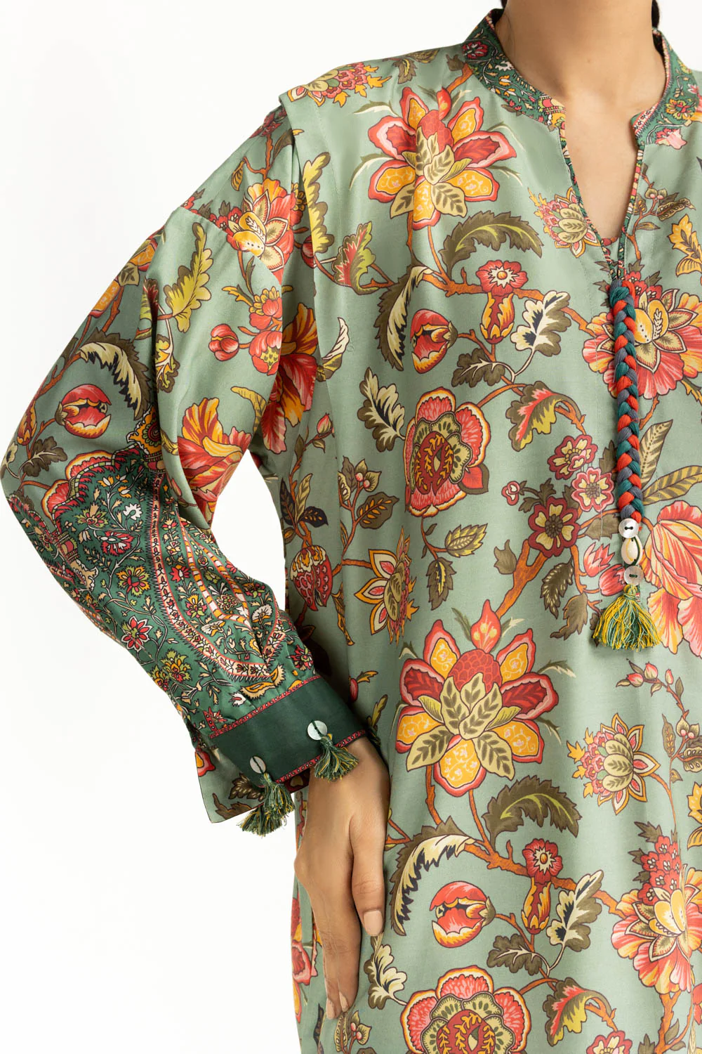 Viscose Printed Co-Ord Set - Image 2