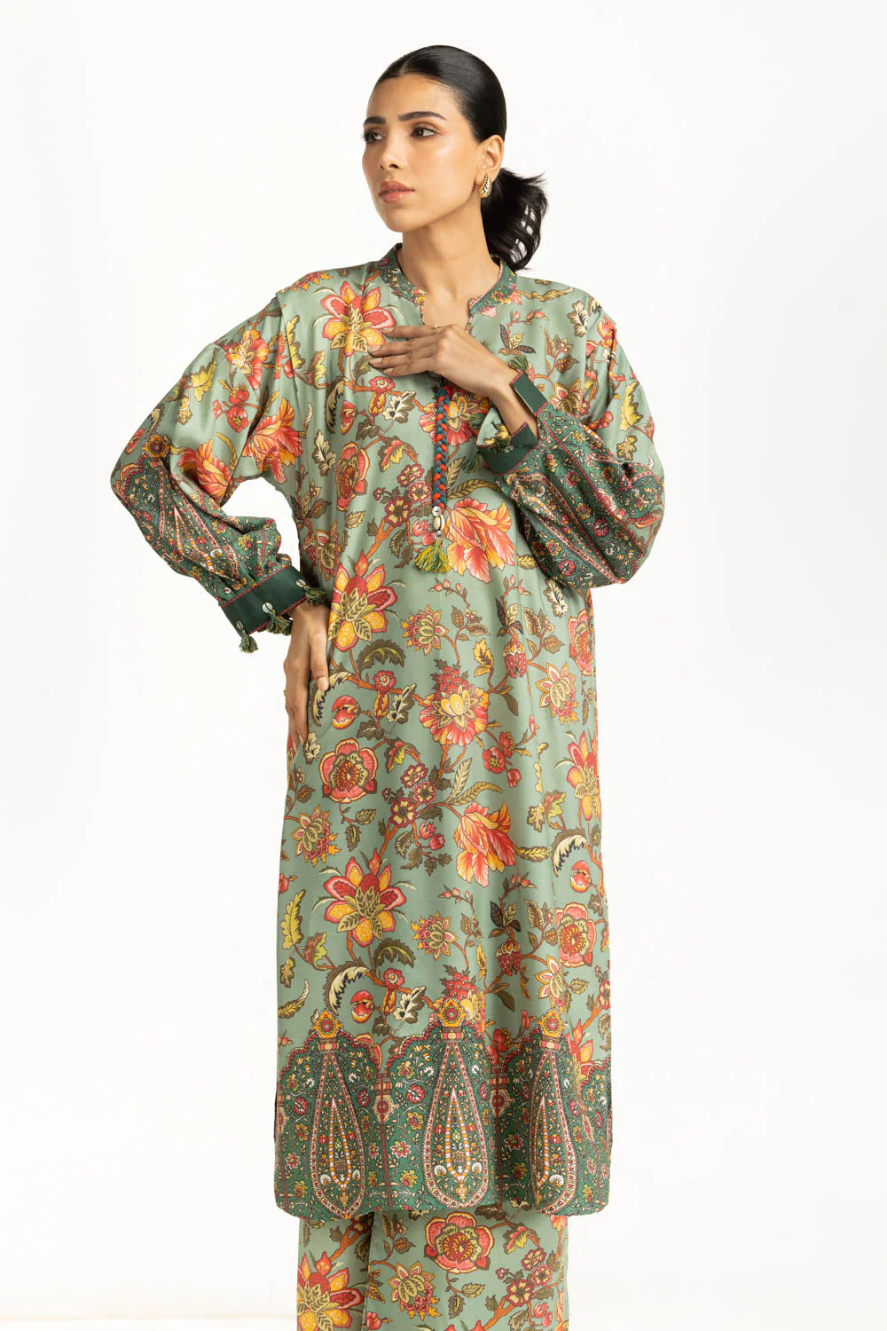 Viscose Printed Co-Ord Set - Image 3