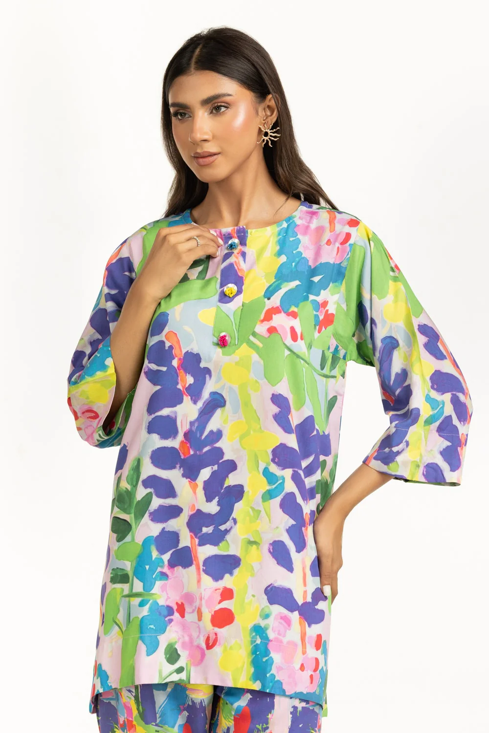 Viscose Printed Co-Ord Set - Image 4