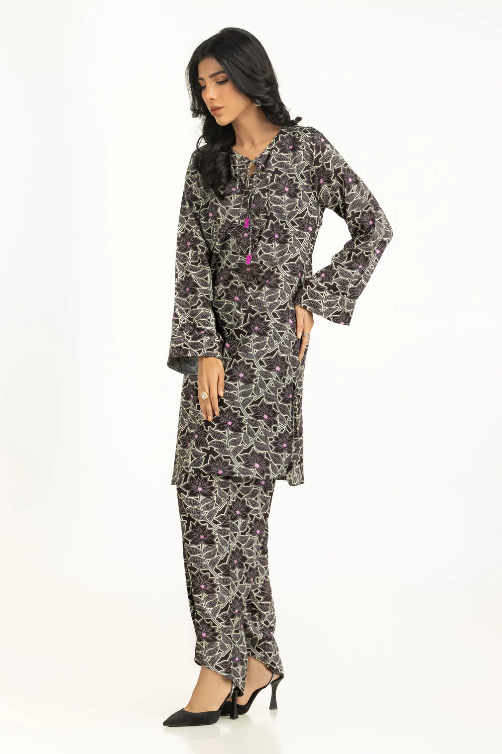 Viscose Printed Co-Ord Set - Image 3