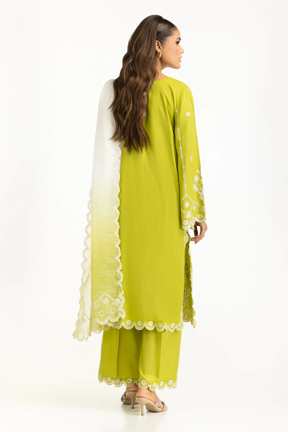 Viscose Rawsilk Embroidered Shirt And Trouser - Image 4
