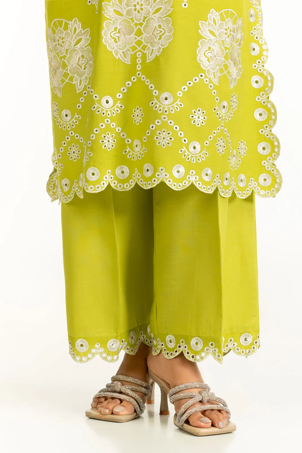 Viscose Rawsilk Embroidered Shirt And Trouser - Image 5