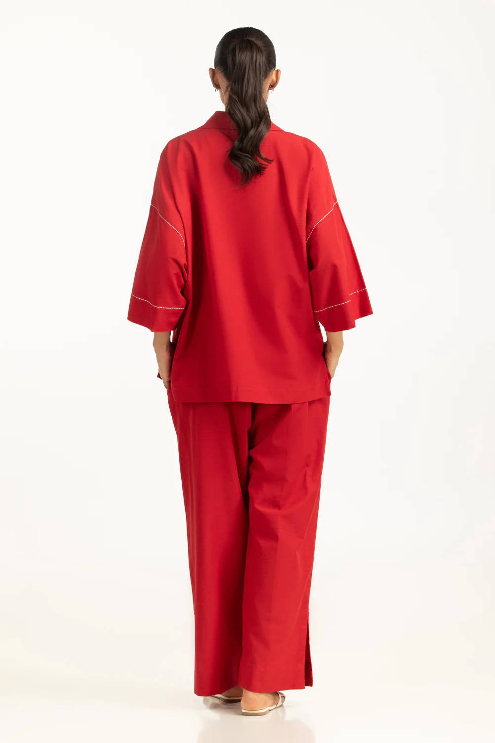 Viscose Slub Co-Ord Set - Image 6