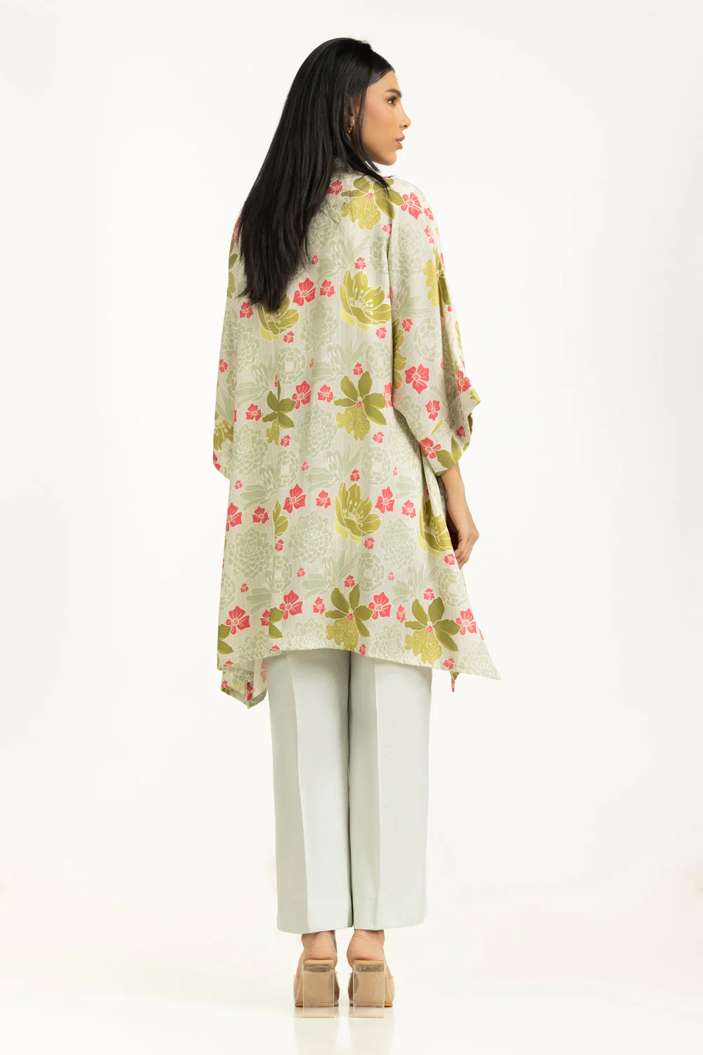 Viscose Slub Printed Co-Ord Set - Image 4