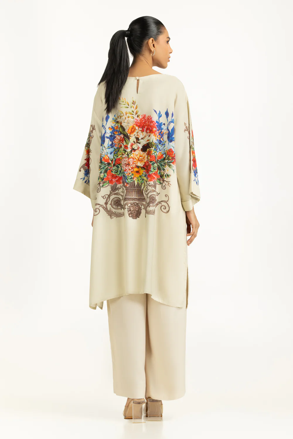 Viscose Slub Printed Co-Ord Set - Image 6
