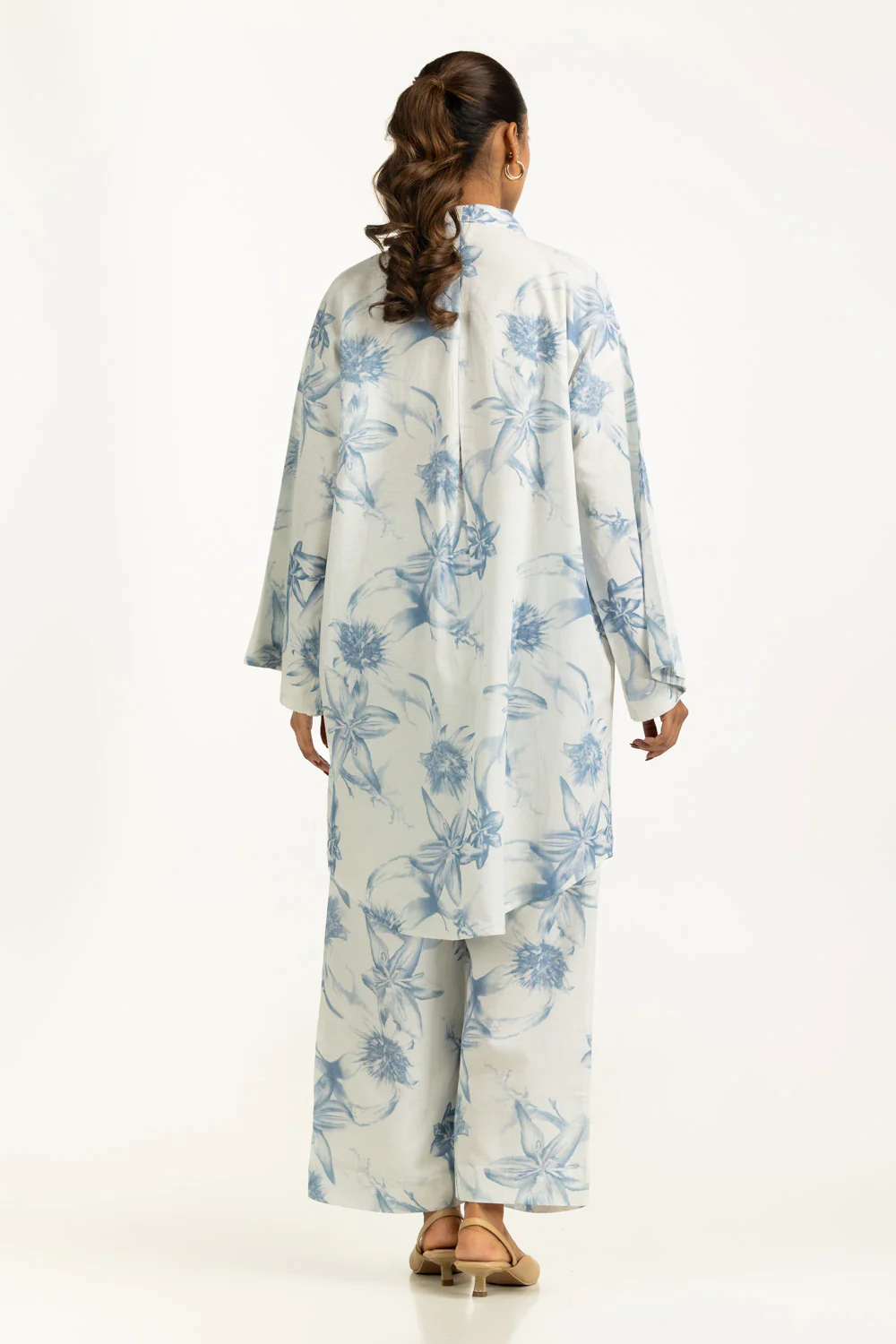 Viscose Slub Printed Co-Ord Set - Image 6
