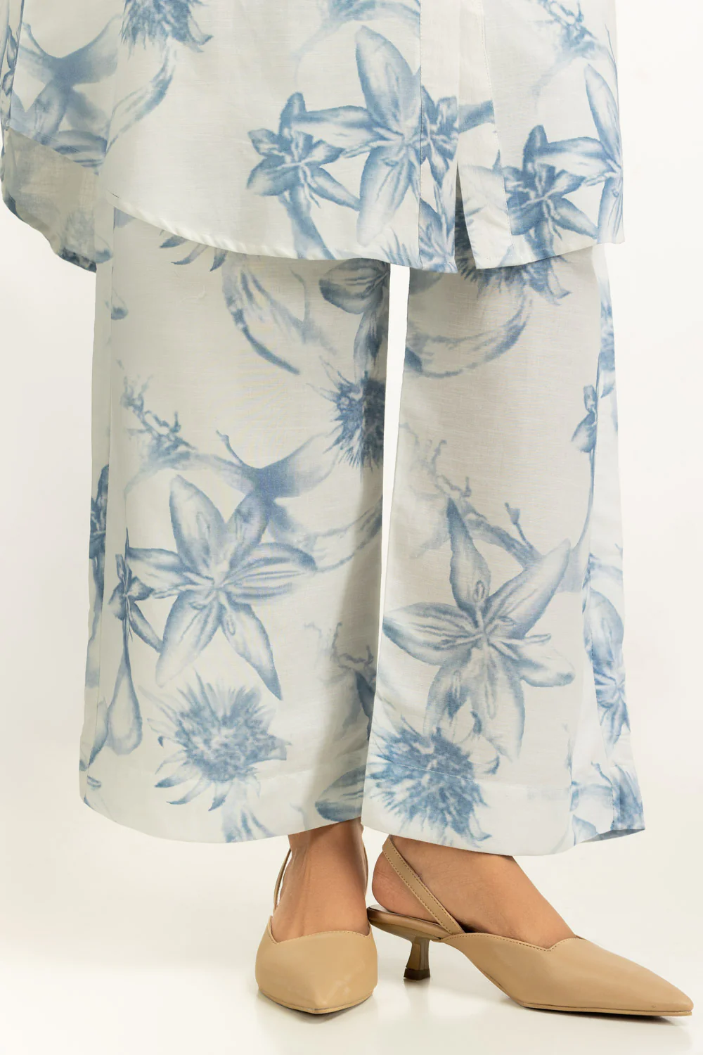 Viscose Slub Printed Co-Ord Set - Image 7