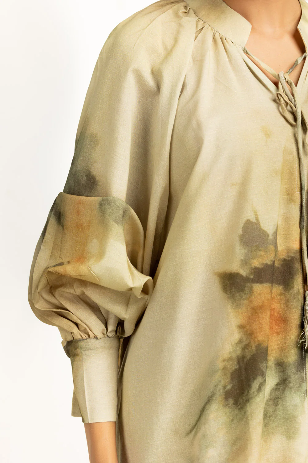 Viscose Slub Printed Co-Ord Set - Image 2