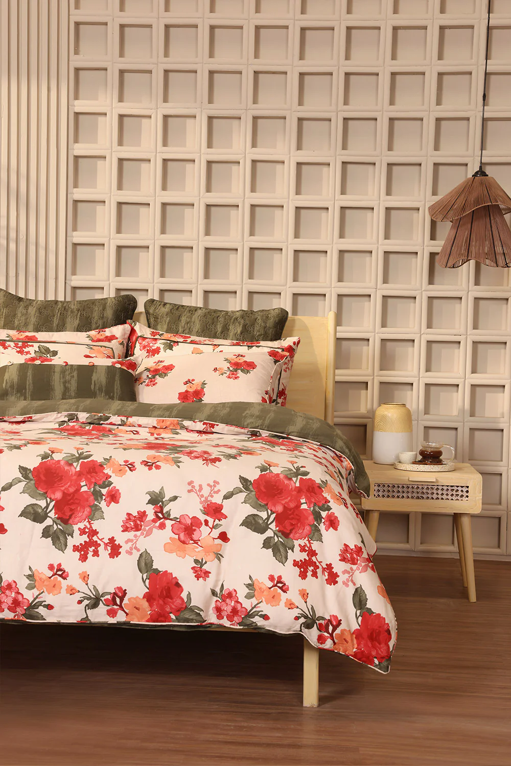Water Blossom T-200 Quilt Cover Set - Image 5