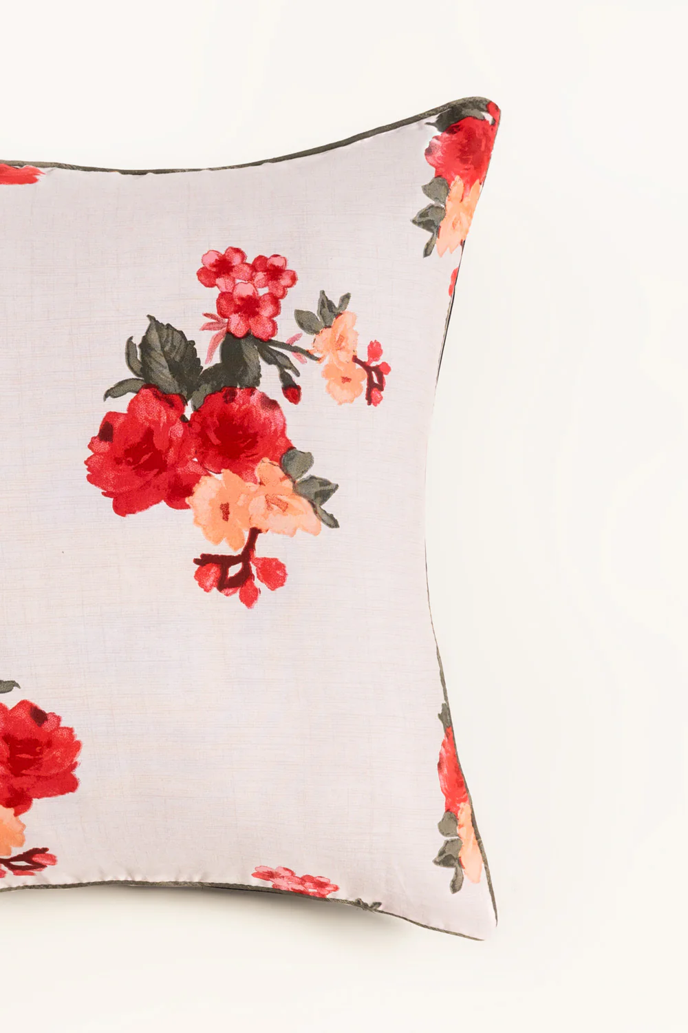 Water Blossom T-200 Square Cushion Cover - Image 2