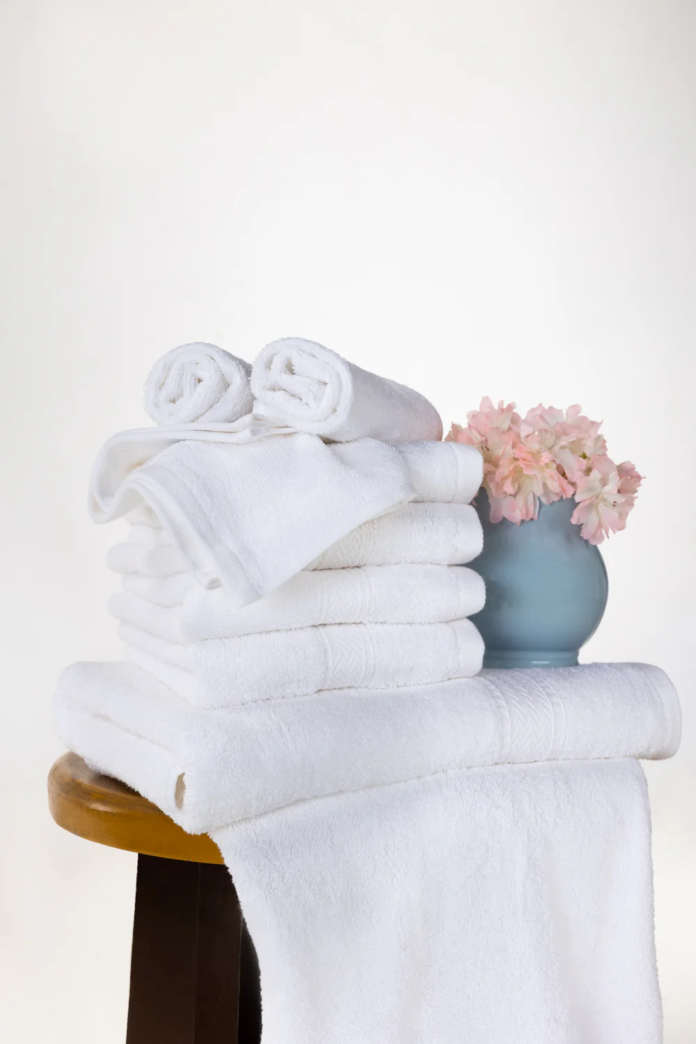 White 10pcs Zero Twist Towel Set - Image 5