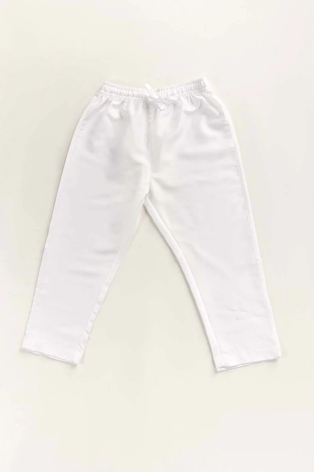 White Basic Pajama KPJ-BLD22-001