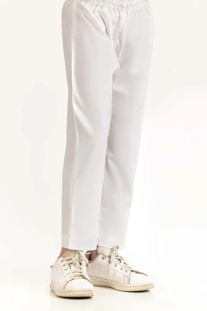 White Basic Pajama KPJ-BLD23-001 - Image 2