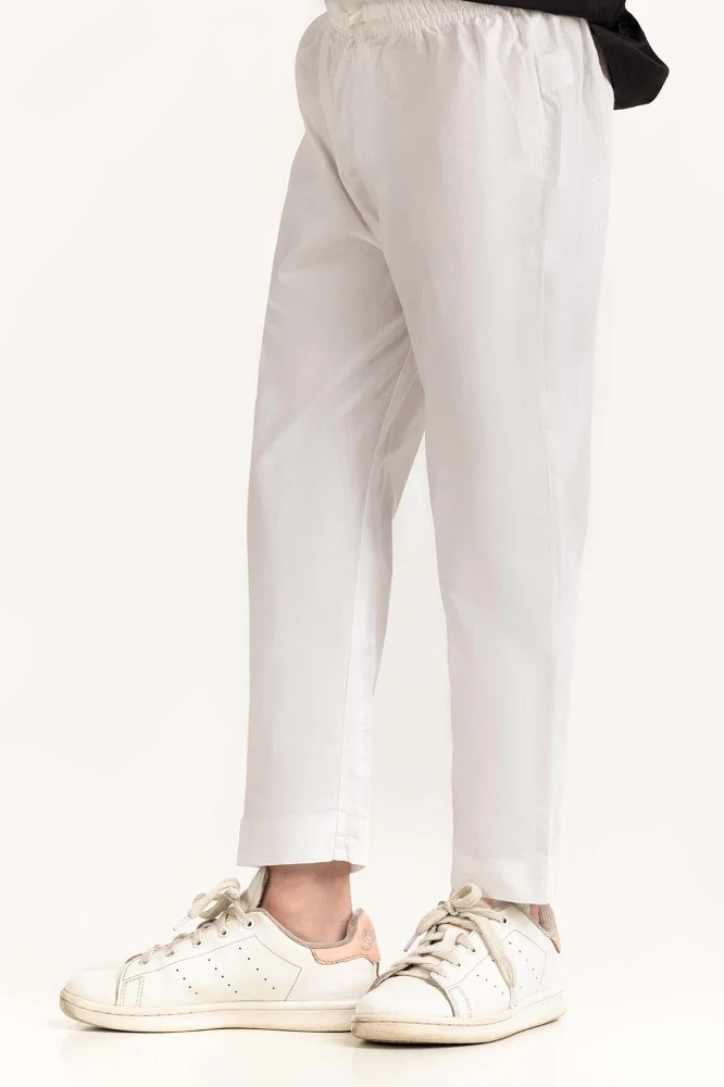 White Basic Pajama KPJ-BLD23-001 - Image 3
