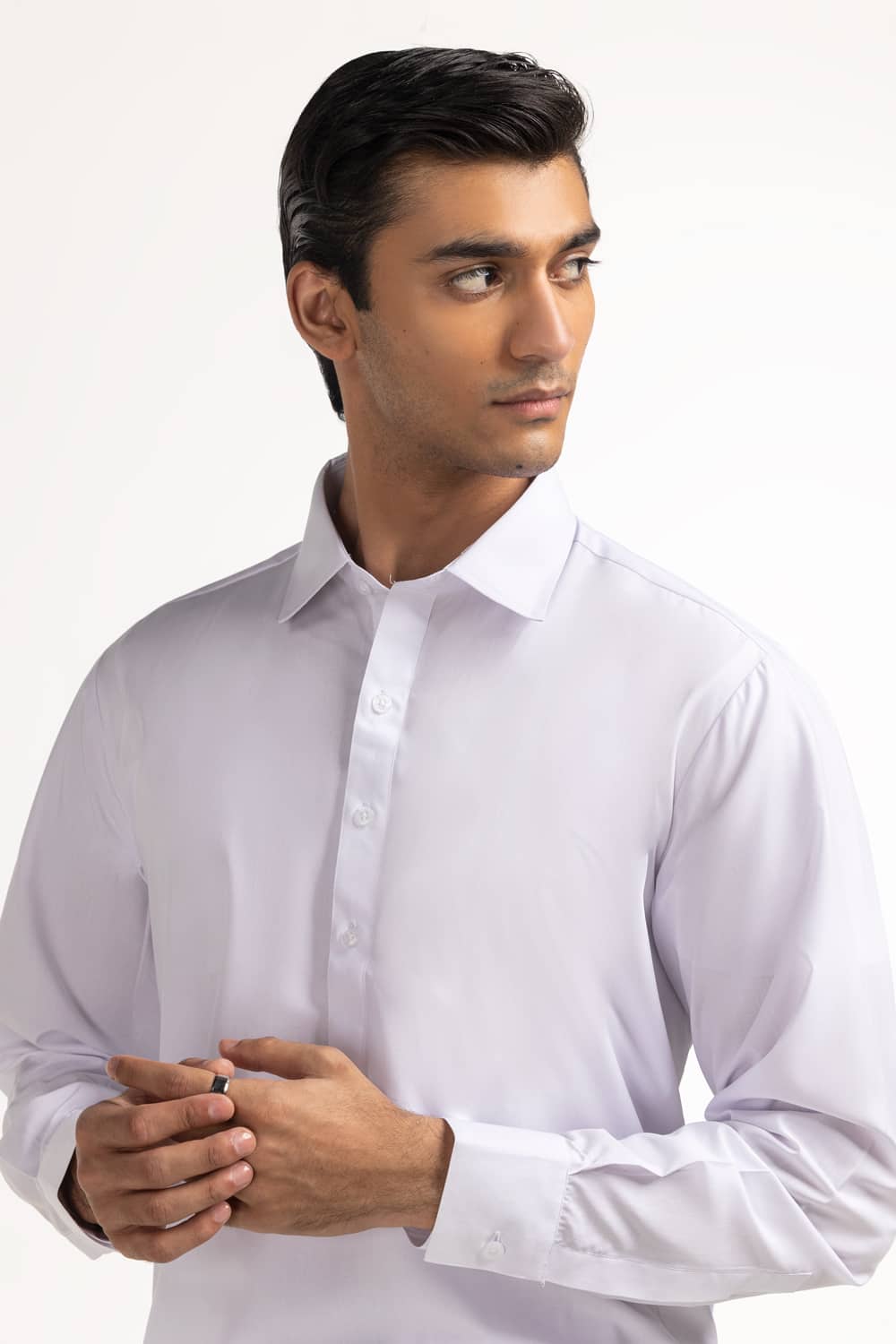 White Basic Suit - Image 3