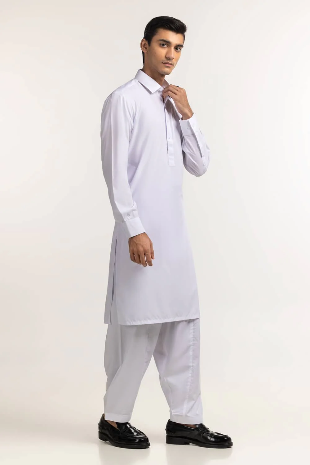 White Basic Suit - Image 4