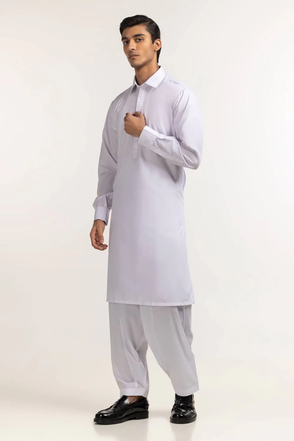 White Basic Suit - Image 5