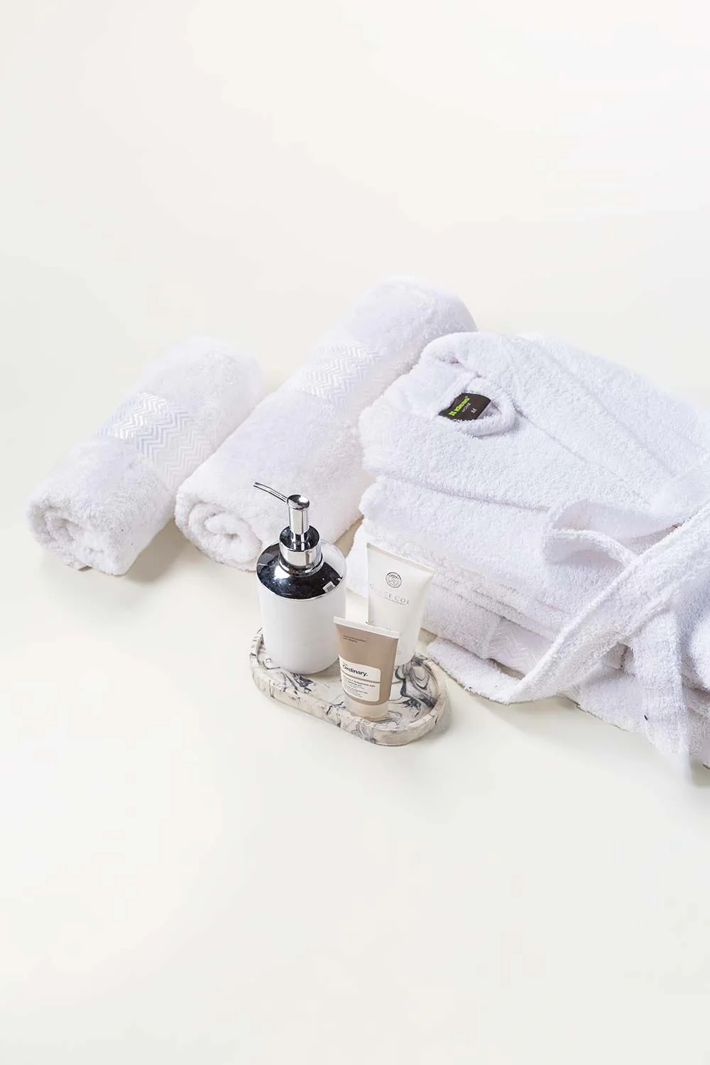 White Combed Bathrobe 24 - Image 5