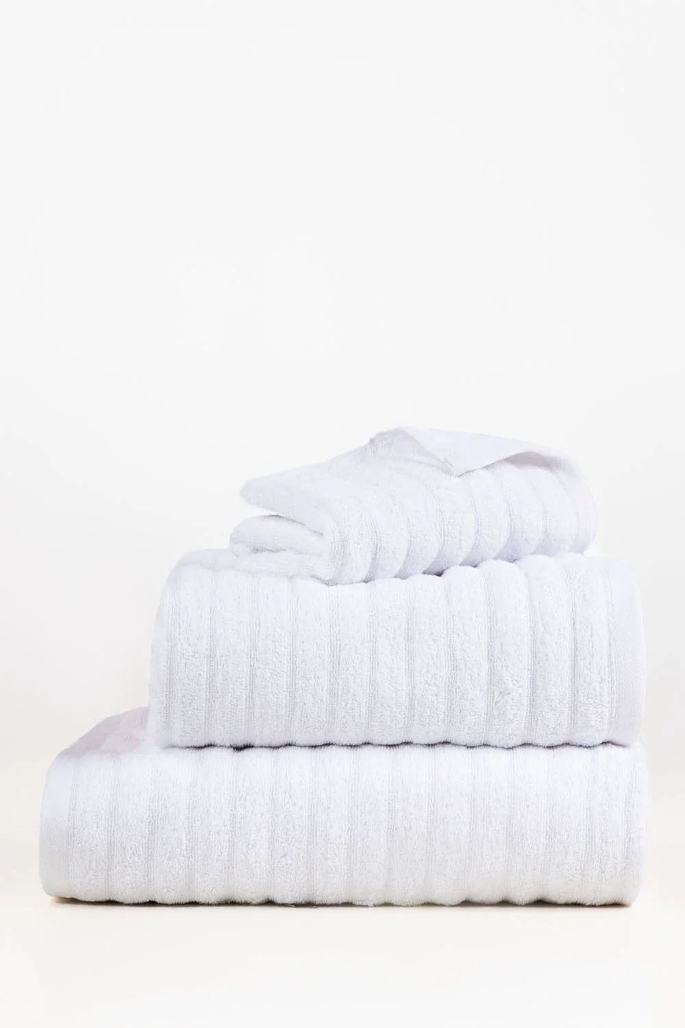 White Combed Plain Towel 26 - Image 2
