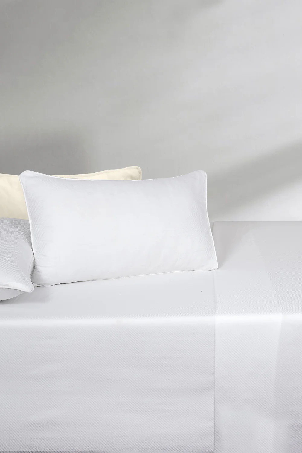 White Cube Dobby Bed Sheet Set - Image 3