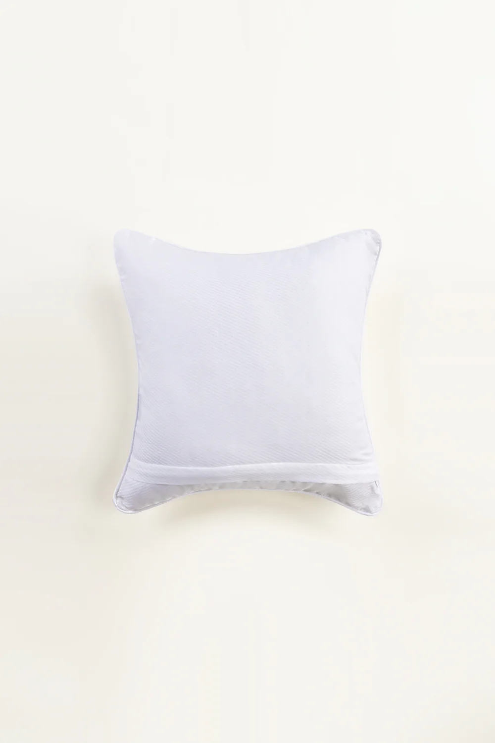 White Cube Dobby Square Cushion Cover - Image 3