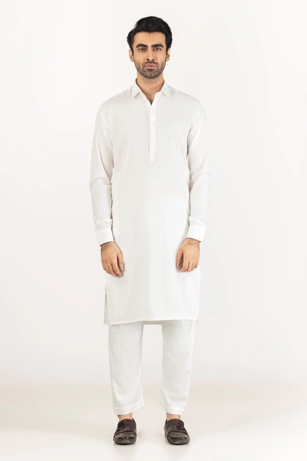 White Gold Unstitched Fabric Blended-LF - Image 22