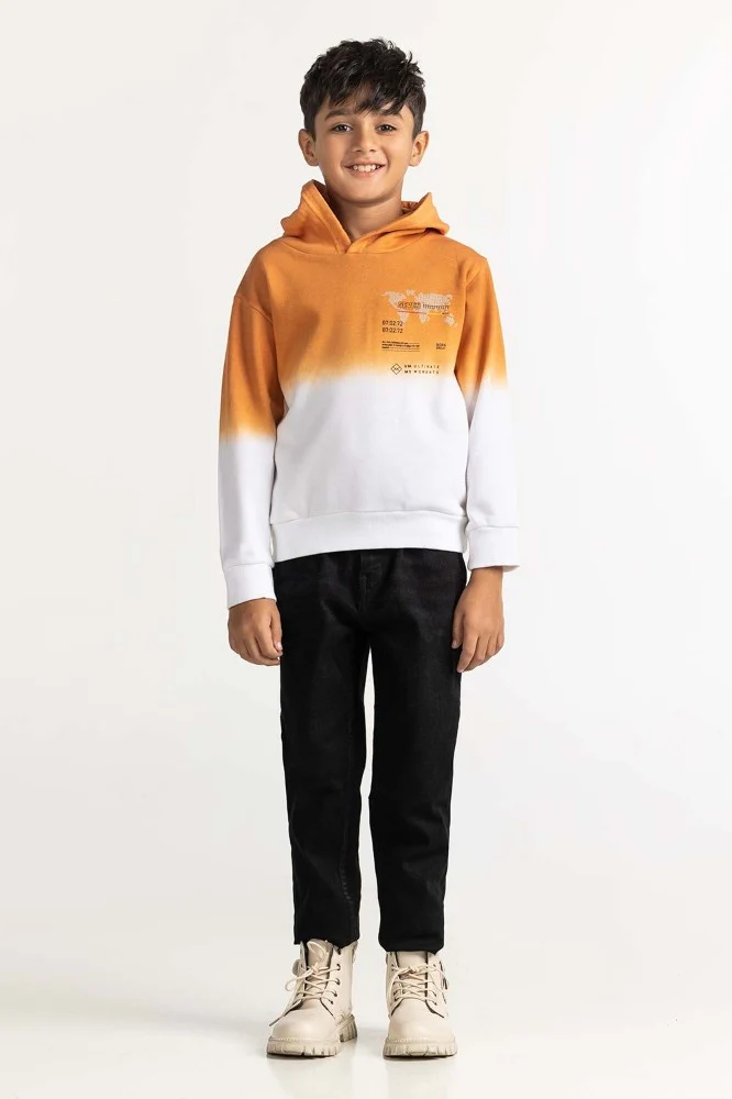 White Printed Sweatshirt - Image 5