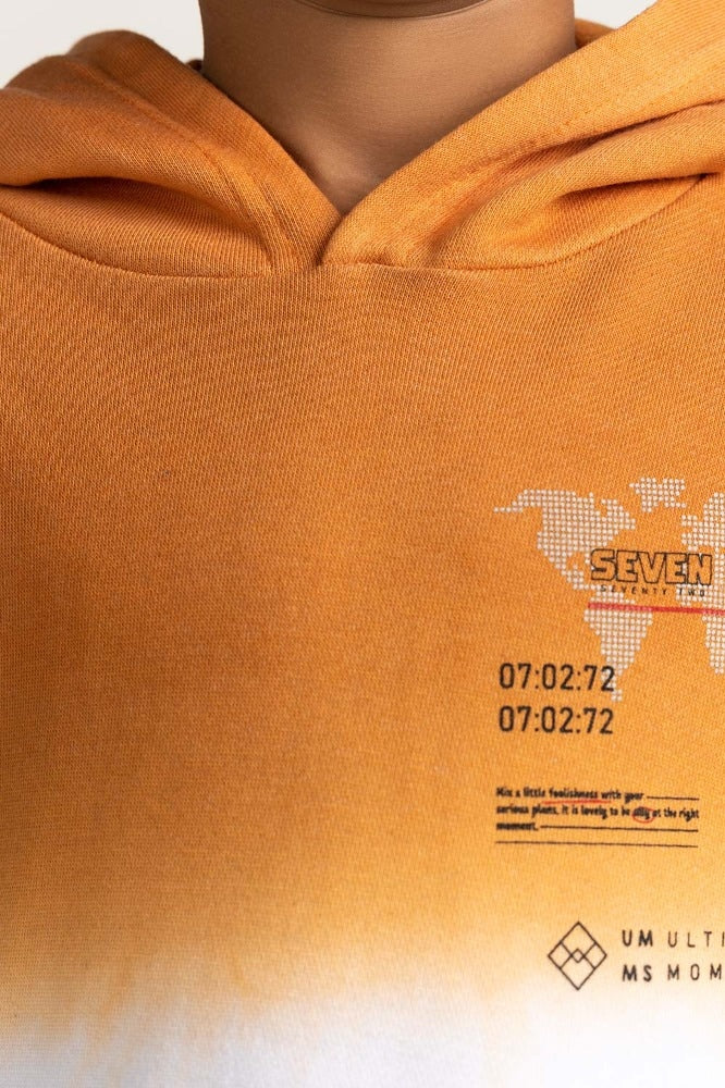 White Printed Sweatshirt - Image 6