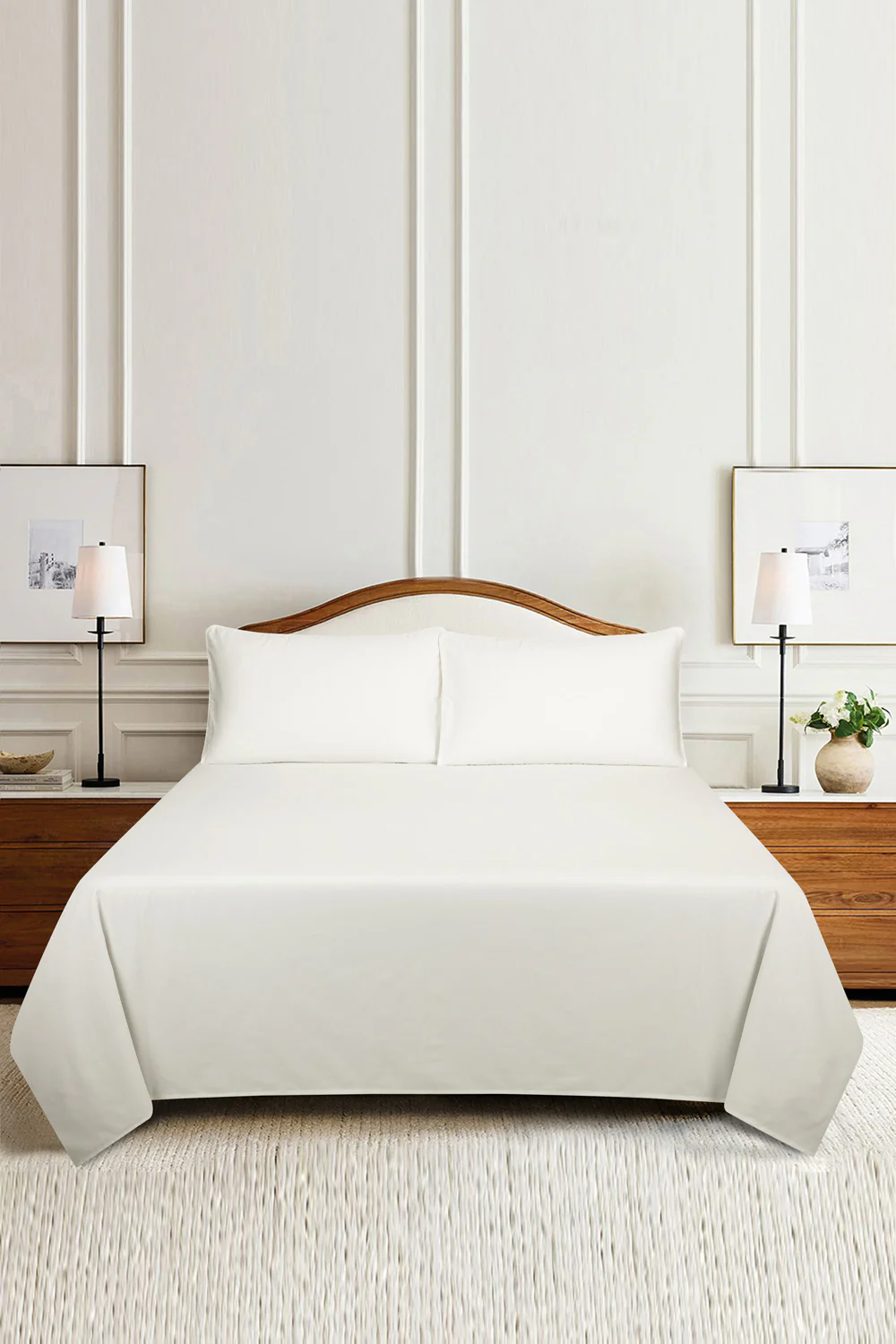 White T-400 Dyed sheet set - Image 5