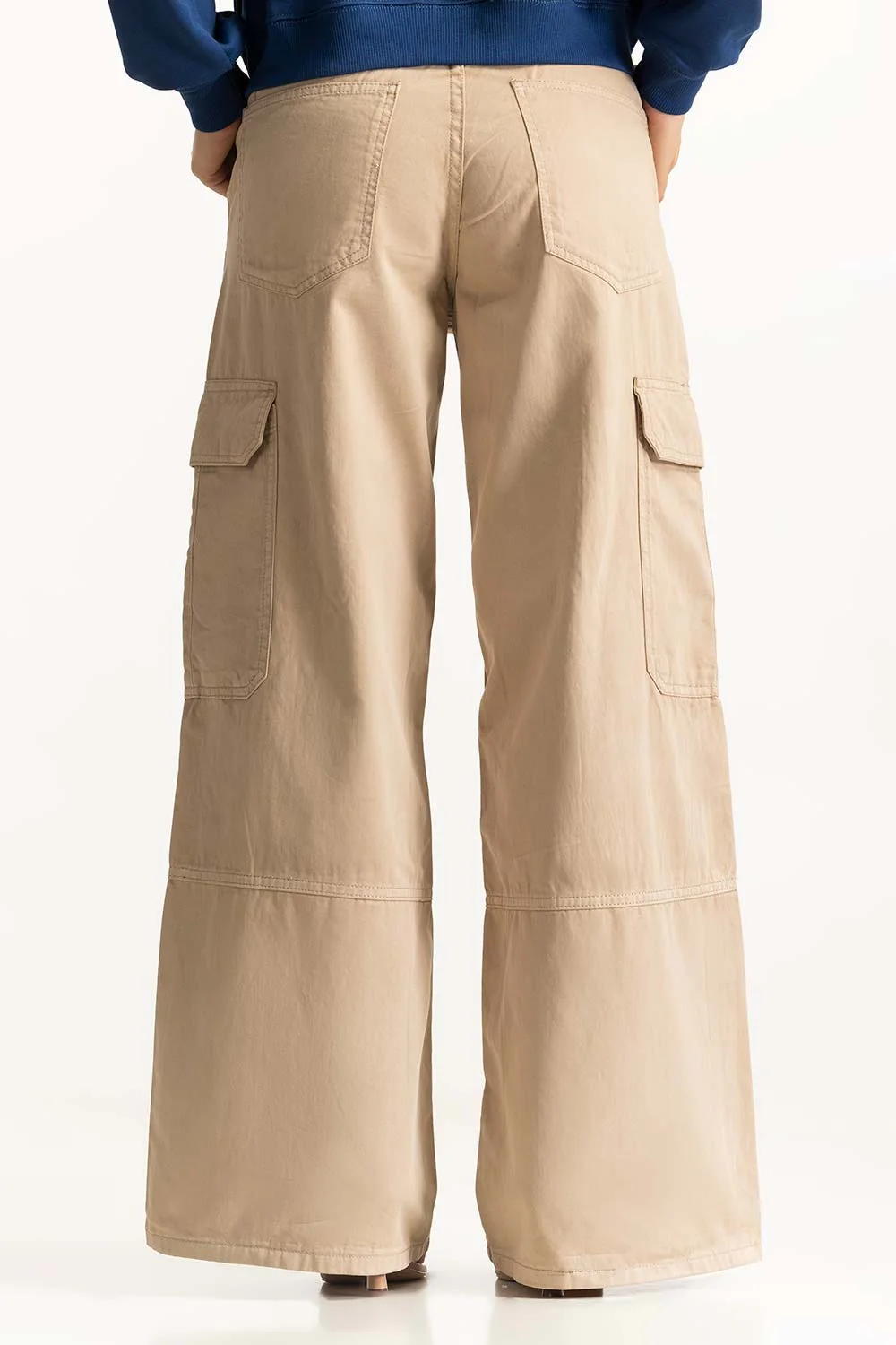 Wide Leg Cargo Pants - Image 4
