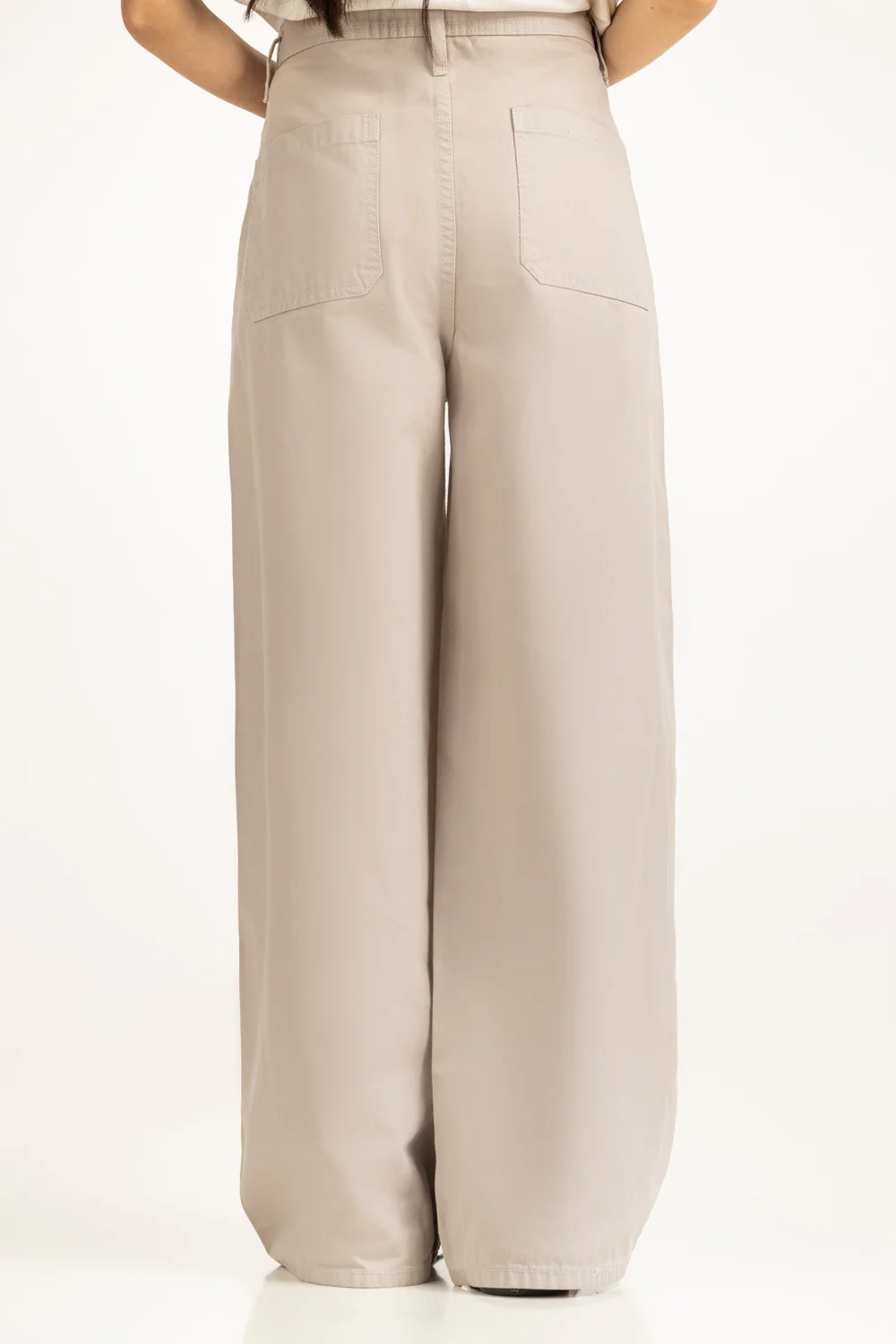 Wide Leg Fit Trousers - Image 5