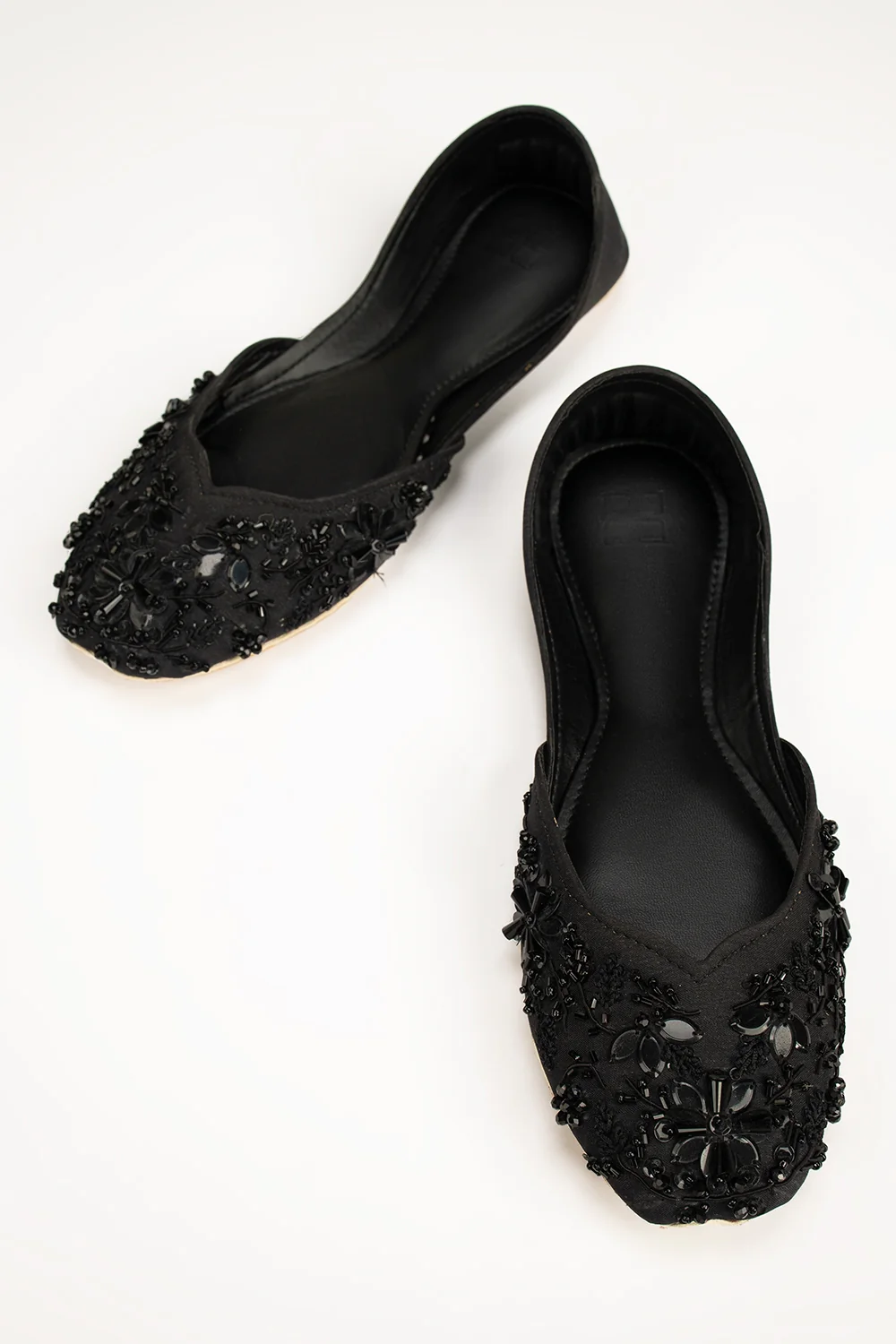 Women Black Khussa