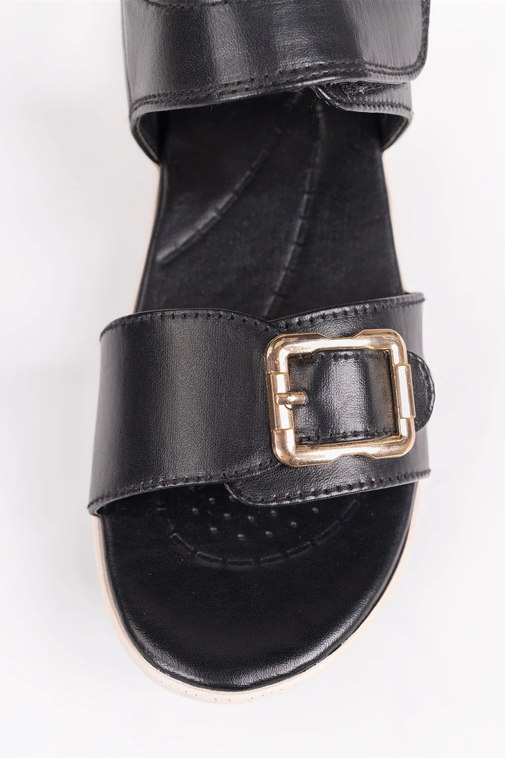 Women Black Sandal - Image 3