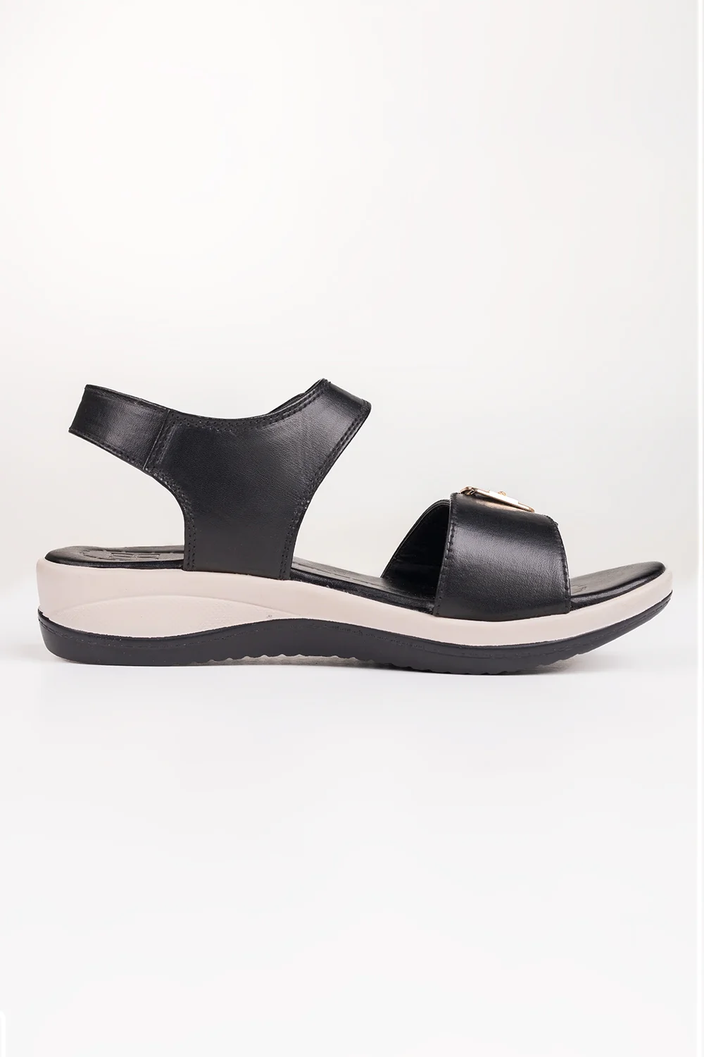 Women Black Sandal - Image 4
