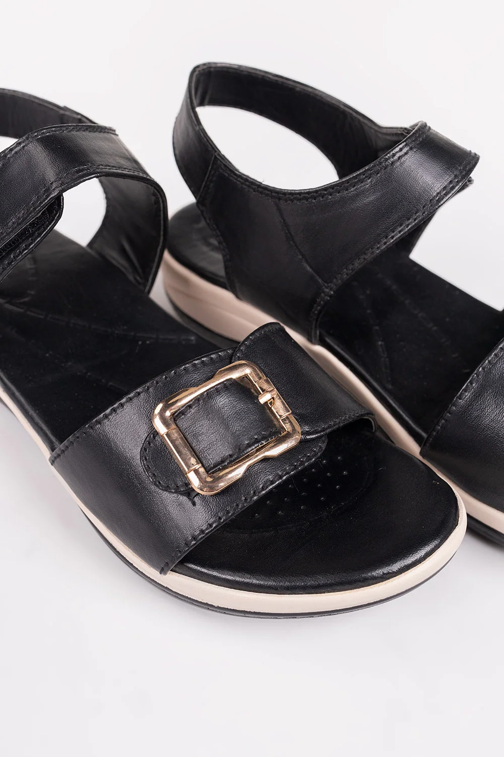Women Black Sandal - Image 6