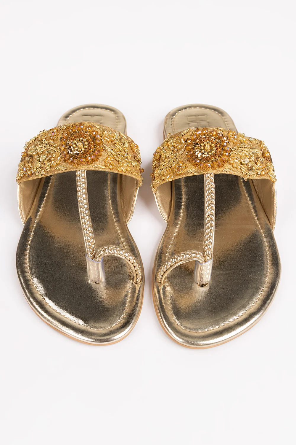 Women Golden Kolhapuri - Image 4