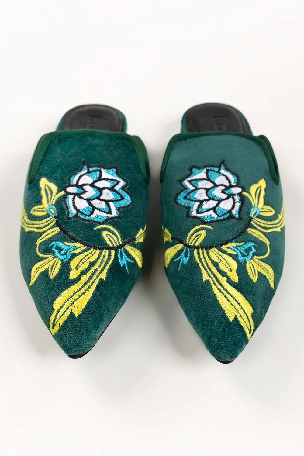 Women Green Mules - Image 2