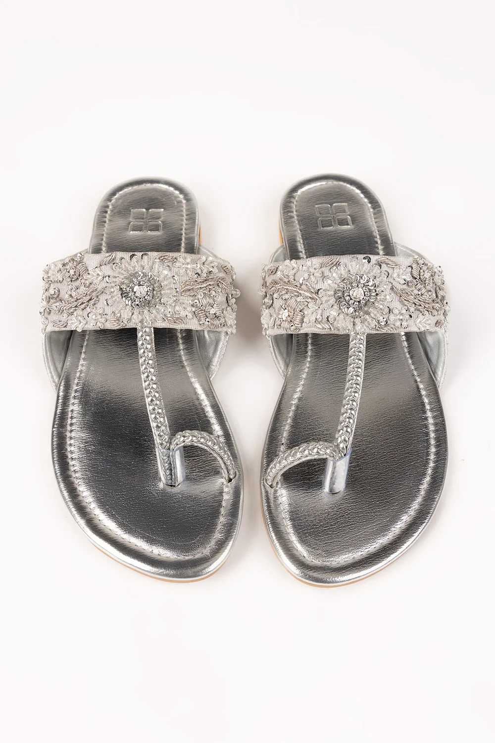 Women Silver Kolhapuri - Image 4