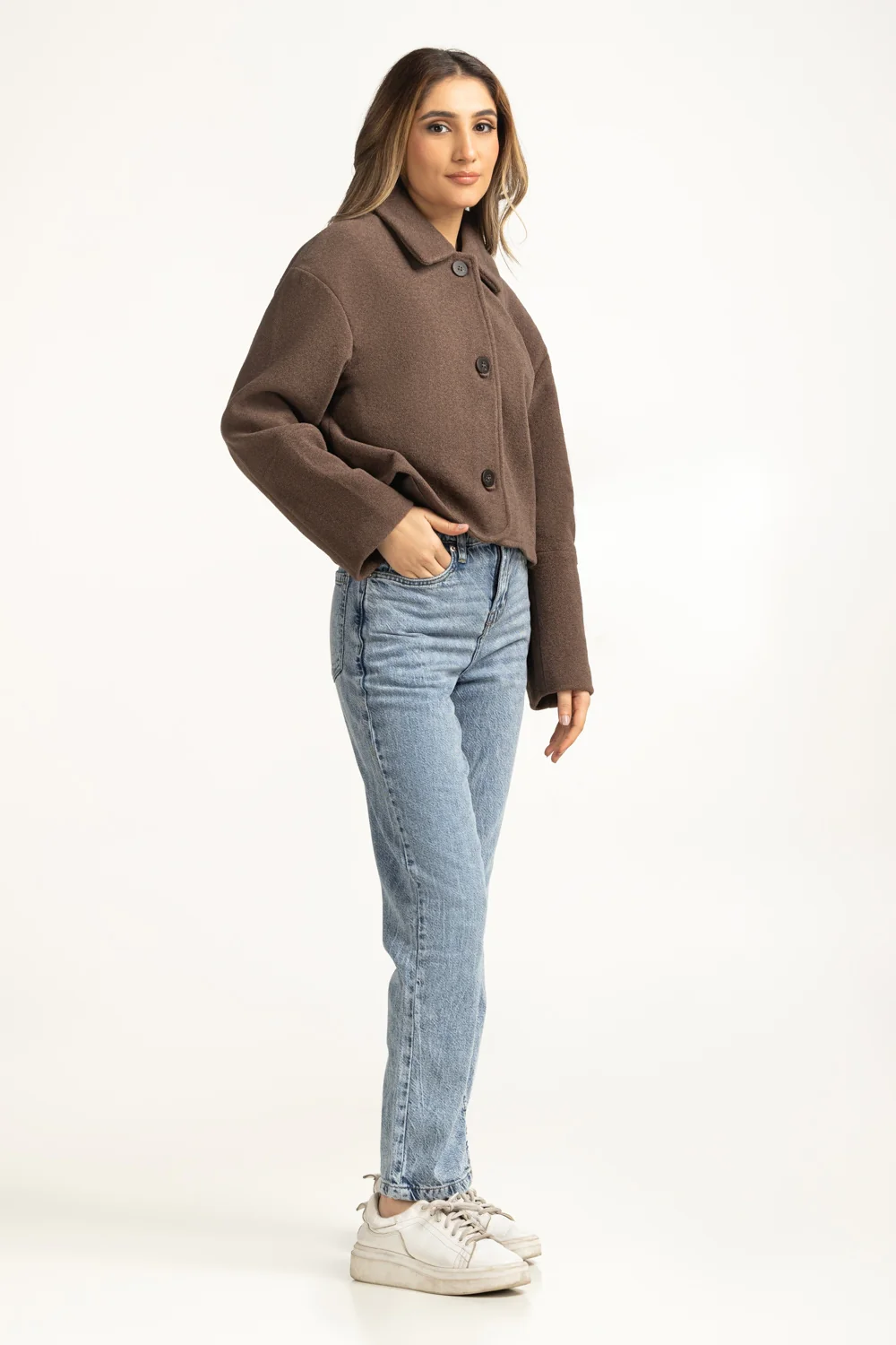 Women Synthetic Jackets - Image 4
