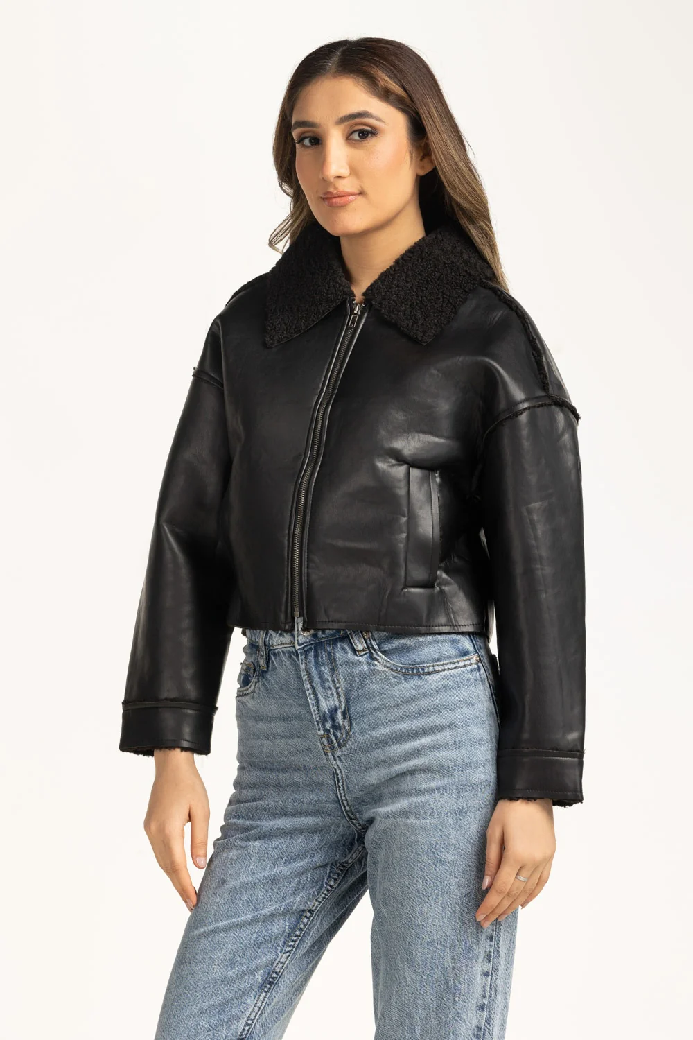 Women Synthetic Jackets - Image 3