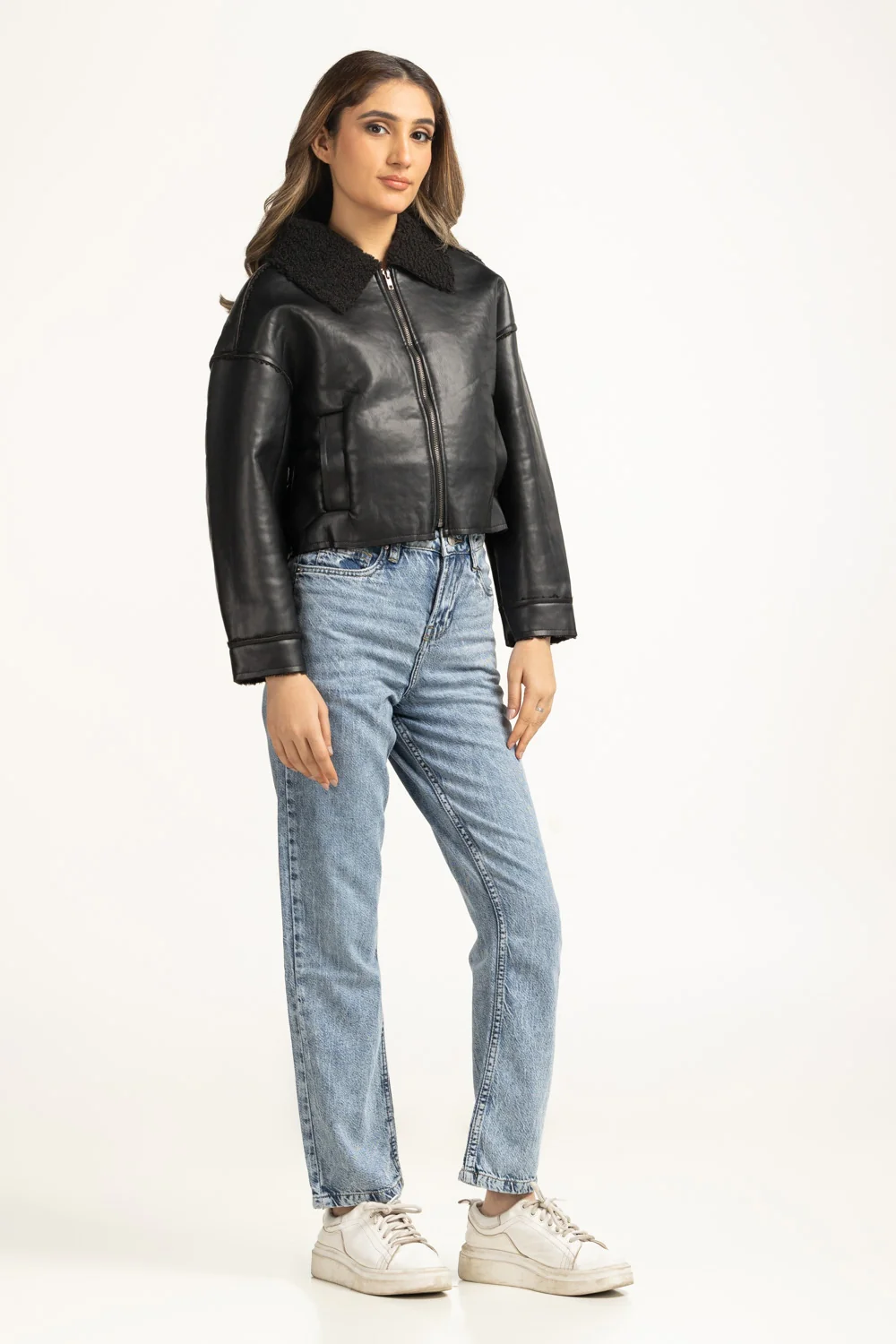 Women Synthetic Jackets - Image 4