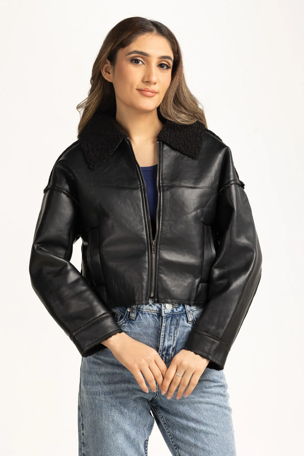 Women Synthetic Jackets - Image 5