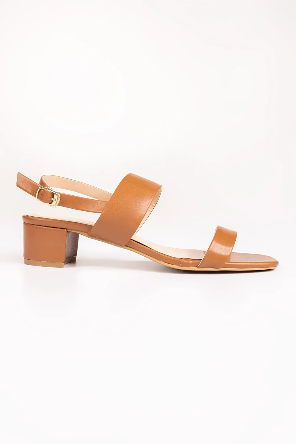 Women Tan Sandal - Image 4