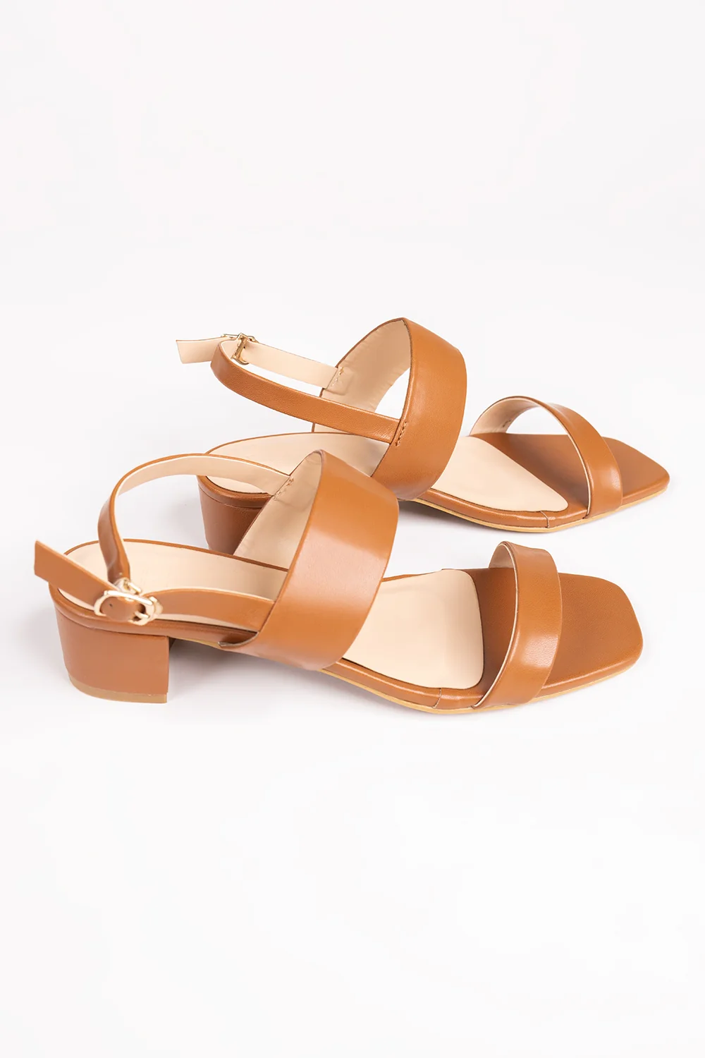 Women Tan Sandal - Image 5